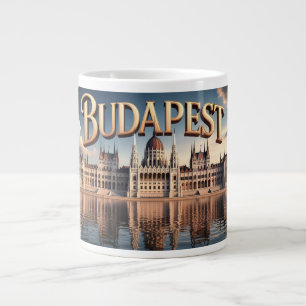 Ungarisches Parlamentsgebäude in Budapest Jumbo-Tasse
