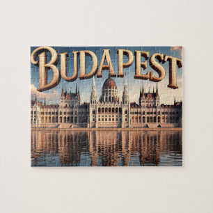 Ungarisches Parlamentsgebäude in Budapest Puzzle