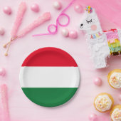 Ungarisches Party für Zollpapiere Pappteller (Party)