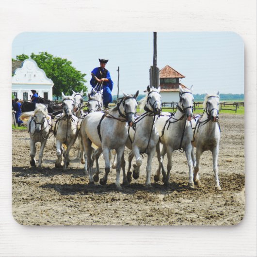Ungarisches Pferd Mousepad (Vorne)