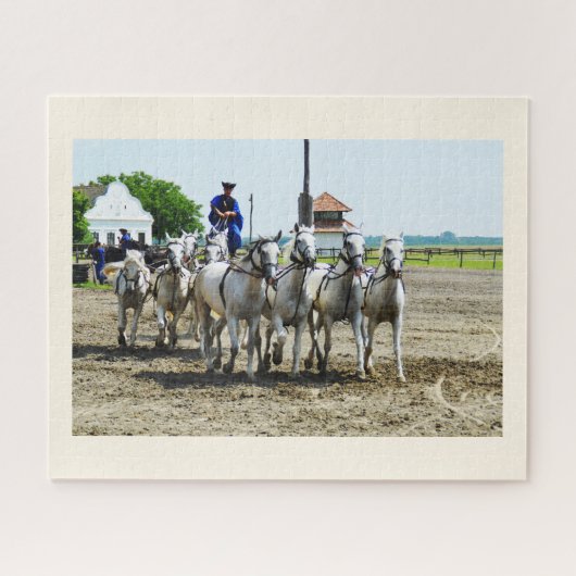 Ungarisches Pferd Puzzle (Horizontal)