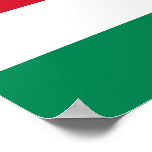 Ungarisches Plakat (Ecke)