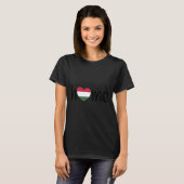 Ungarisches Sprichwort über Ungarn als Geschenkide T-Shirt (Vorne ganz)
