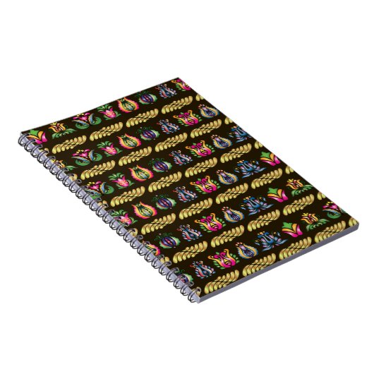 Ungarisches Volksmuster Notizblock (Rechte Seite)