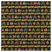 Ungarisches Volksmuster Stoff (Nahaufnahme)