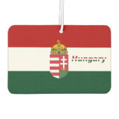 Ungarisches Wappen Autolufterfrischer (Rückseite)