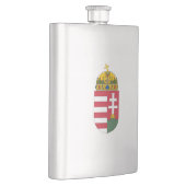 Ungarisches Wappen Flachmann (Rechts)