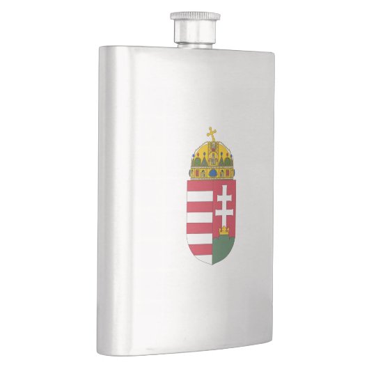 Ungarisches Wappen Flachmann (Rechts)