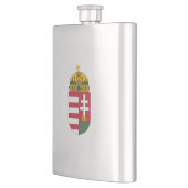 Ungarisches Wappen Flachmann (Links)