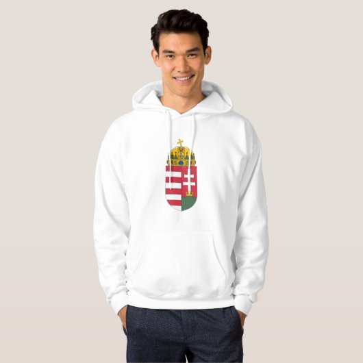 Ungarisches Wappen Hoodie (Vorne ganz)
