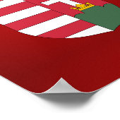 Ungarisches Wappen Poster (Ecke)