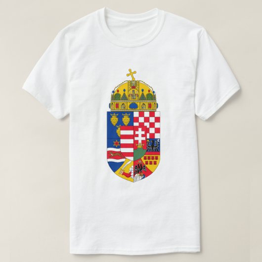 Ungarisches Wappen-Shirt T-Shirt (Design vorne)