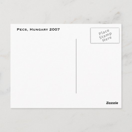 UNGARN 08 047, PCS POSTKARTE (Rückseite)