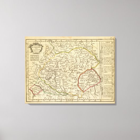 Ungarn 2 leinwanddruck (Vorderseite)