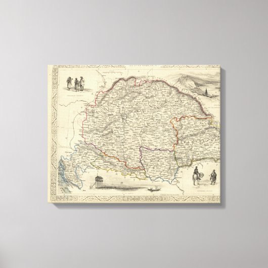 Ungarn 3 leinwanddruck (Vorderseite)