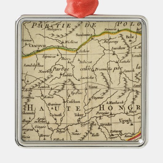 Ungarn 3 silbernes ornament (Vorne)