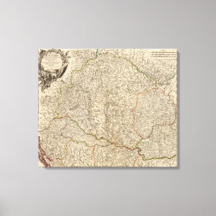 Ungarn 4 leinwanddruck