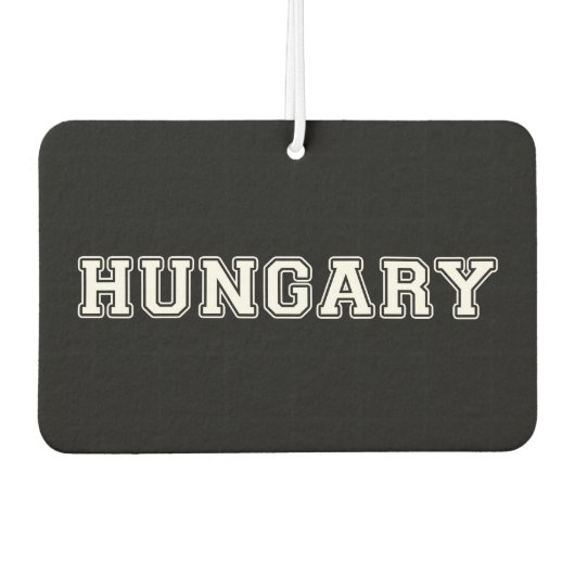 Ungarn Autolufterfrischer (Vorderseite)