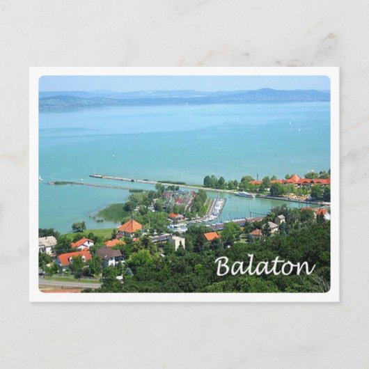 Ungarn - Balaton - Postkarte (Vorderseite)