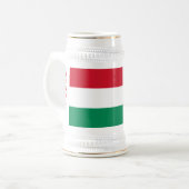 UNGARN BIERGLAS (Vorderseite Links)