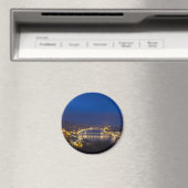 Ungarn Budapest Abendpanorama Magnet (In Situ (Geschirrspüler))