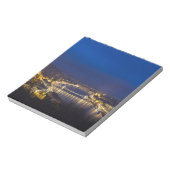 Ungarn Budapest Abendpanorama Notizblock (Rotiert)