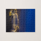 Ungarn Budapest Abendpanorama Puzzle (Horizontal)