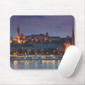 UNGARN, Budapest: Burg Hügel, Calvinistische Kirch Mousepad (Mit Mouse)