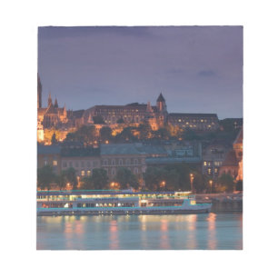 UNGARN, Budapest: Burg-Hügel, Calvinistische Kirch Notizblock