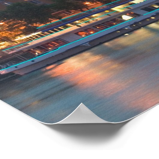 UNGARN, Budapest: Burg-Hügel, Calvinistische Kirch Poster (Ecke)