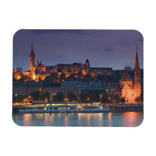 UNGARN, Budapest: Burghügel, Calvinistische Kirche Magnet