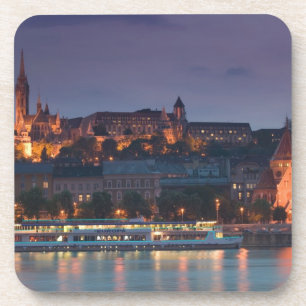 UNGARN, Budapest: Burghügel, Calvinistische Kirche Untersetzer