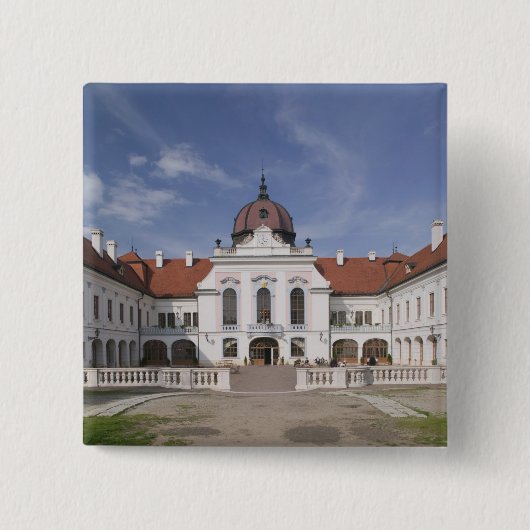 Ungarn, Budapest, Godollo: Royal Mansion, Zuhause Button (Vorderseite)