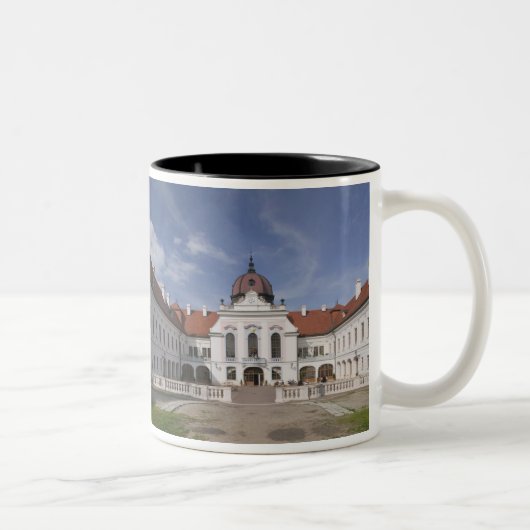 Ungarn, Budapest, Godollo: Royal Mansion, Zuhause Zweifarbige Tasse (Rechts)