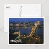 Ungarn - Budapest - Postkarte (Vorne/Hinten)