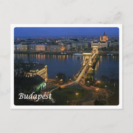 Ungarn - Budapest - Postkarte (Vorderseite)