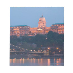 UNGARN, Budapest: Szechenyi-Brücke (Kettenbrücke), Notizblock
