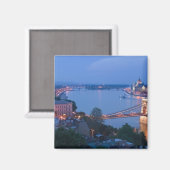 UNGARN, Budapest: Széchenyi (Kettenbrücke), 2 Magnet (Vorderseite/Rückseite)