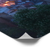 UNGARN, Budapest: Széchenyi (Kettenbrücke), 2 Poster (Ecke)