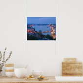 UNGARN, Budapest: Széchenyi (Kettenbrücke), 2 Poster (Küche)