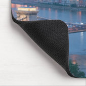 UNGARN, Budapest: Szechenyi (Kettenbrücke), 3 Mousepad (Ecke)