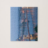 UNGARN, Budapest: Szechenyi (Kettenbrücke), 3 Puzzle (Vertikal)