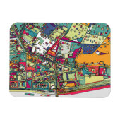 Ungarn | City Map Magnet (Horizontal)