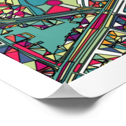 Ungarn | City Map Poster (Ecke)