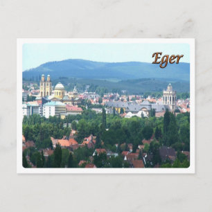 Ungarn - Eger- Postkarte