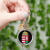 Ungarn-Emblem Schlüsselanhänger (Hand)