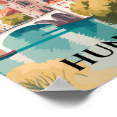 Ungarn Famous Travel Place Postcard Poster (Ecke)