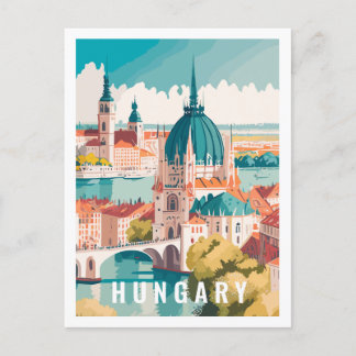 Ungarn Famous Travel Place Postcard Postkarte