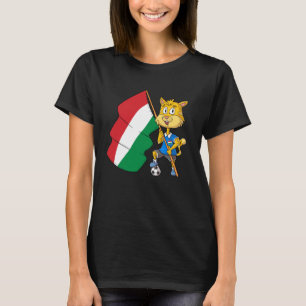 Ungarn Fan Ungarische Katze T-Shirt