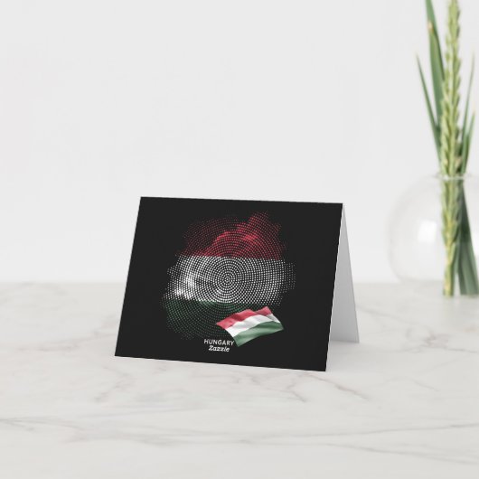 Ungarn-Flagge (Rückseite)